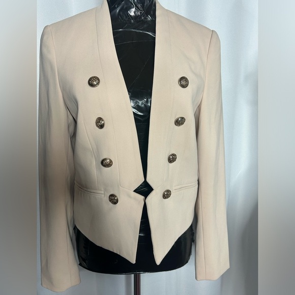 Forever 21 Miltary Inspired Open front Blazer Jacket - Picture 3 of 6